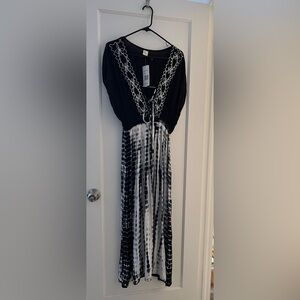 Boho Tye Dye Maxi Dress